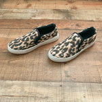 Qupid Animal Print Slip On Platform Slip On Sneakers- Size 8.5