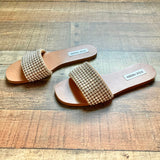 Steve Madden Rhinestone Slide Sandals- Size 7 (Brand New)