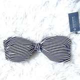 Bond-eye Striped Bandeau Top NWT- Size M (TOP ONLY)