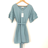 Universal Thread Light Blue Ruffle Sleeve Dress NWT- Size S