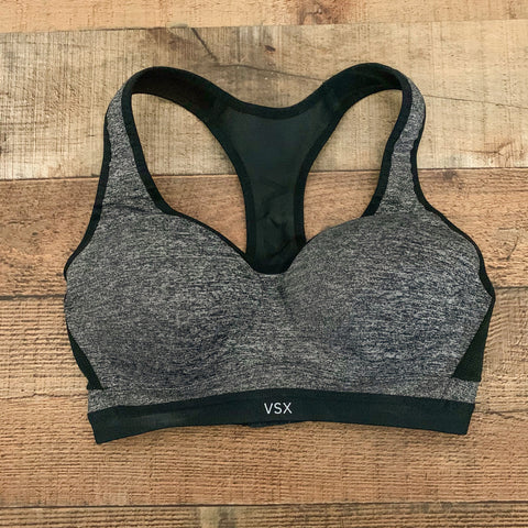 Victoria Secret Sport Grey Heathered Sports Bra- Size 32D