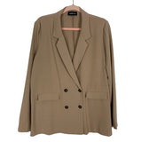 Sugar + Lips Tan Blazer- Size M