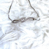No Brand Rhinestone Adjustable Bracelet