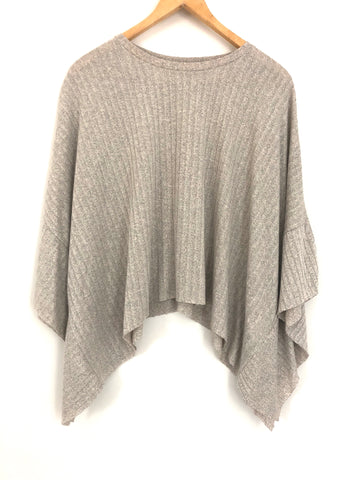 Zara Trafaluc Crop Poncho Style Top- Size S