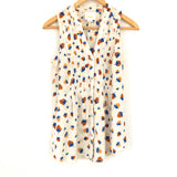 Maeve Anthropologie Strawberry Blouse- Size 0