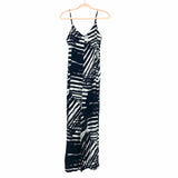 Michael Stars Black and White Side Button Detail Jumpsuit- Size XS