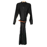 LAFAYETTE 148 Wool Blend Button Up Belted Midi Dress- Size M (sold out online)
