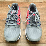 Pre-owned Nike Vomero 9 Grey and Hot Pink Running Shoes- Size 7 (BRAND NEW)