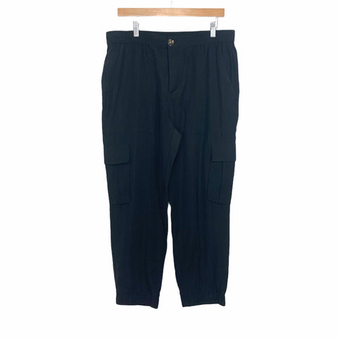 Sanctuary Black Utility Jogger Pant NWT- Size 32 (Inseam 25.5”)