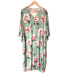 Dwell + Slumber Blue Floral Lounger Swing Dress - Size M/L