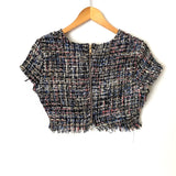 Kaylee Kollection Black/Blue Top NWT- Size S (we have matching skirt)