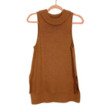 L'Academie Cowl Neck Sweater Tank with Side Slits NWT- Size S (sold out online)