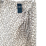 Abercrombie & Fitch Animal Print Faux Wrap Swimsuit Cover Up NWT-Size S