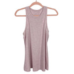 Lululemon Light Pink/Light Purple Space Dye Exposed Back Tank- Size ~M (see notes)