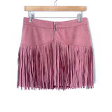 NBD x Naven Pink “Rylan” Fringe Skirt- Size M (sold out online)