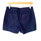 Loft Button Front Denim Shorts- Size 25