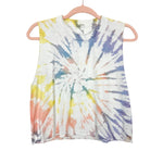 Upcycle Tie-Dye Muscle Tank- Size S