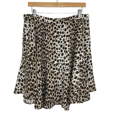 Club Monaco Animal Print Skirt- Size 12