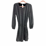 Gibson Look Silver Belted Dress NWT- Size S