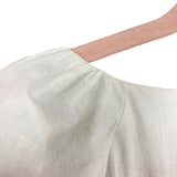 TRF Collection x Zara White Linen Button Front Top- Size S (see notes)