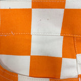 Game Bibs Orange/White Checkered Skirt NWT- Size 4 (See Notes)