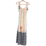 Tularosa Villa Tassel Tie Straps and Belt Front Slit Dress NWT- Size S