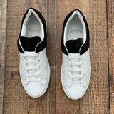 Greats Black And White Leather Sneaker- Size 6