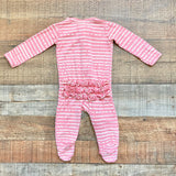 Spearmint Love Pink and White Ruffle Outfit- Size 3-6M (see notes)