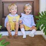 Little English Yellow Corduroy Hunny Outfit- Size 4T