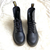 Dr. Martens Black 1460 Lace Up Boots- Size 9 (like new condition)