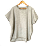 Cuyana Grey Oversized Sweater Shirt- Size M/L