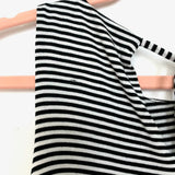 Motherhood Maternity Black And White Stripped Nursing Dress- Size S (See Note)