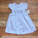 Ruth and Ralph White Smocked Angel Dress NWT- Size 3T