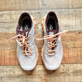 On Cloud Swiss Engineering Grey/Peach/Purple Sneakers- Size 8 (see notes)