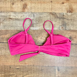 Swimsuits for All Hot Pink Padded Bikini Top- Size 14 (see notes, we have matching bottoms)