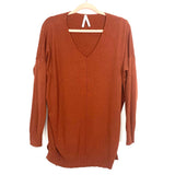 Dreamers by Debut Brick Front Seam Tunic Sweater- Size M/L
