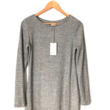 A New Day Grey Ribbed Knit Long Sleeve Dress NWT- Size XS