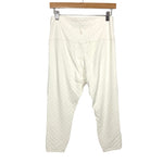 Nike Cream Quilted Dri Fit Leggings- Size L (Inseam 20”, we have matching top)