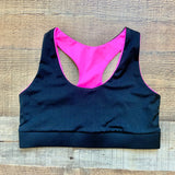 K-Deer Black/Hot Pink Racerback Bra- Size ~XS (see notes)