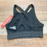 Good American Black Criss Cross Back Sports Bra NWT- Size 1 (see notes)