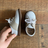 Footmates White/Tan Saddle Shoes- Size M (5)