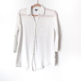 Aerie White Button Up 3/4 Sleeve Top- Size S (see notes)