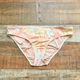 Madewell Ti-Dye Bikini Bottoms- Size L (Bottoms Only)