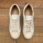 White Raven Cream Star Sneaker- Size 7.5 (Like New Condition!)