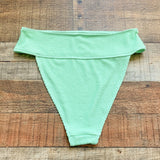 Show Me Your Mumu Green Bikini Bottoms- Size M (Bottoms Only)