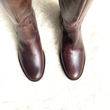 Matisse Dark Brown Buckle Knee High Boots- Size 10