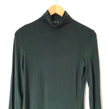 14th & Union Hunter Green Long Sleeve Turtleneck Top -Size S