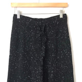 Lou & Grey for LOFT Black and White Speckled Wide Leg Sweatpants- Size XS (we have matching sweatshirt)