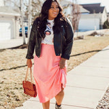 ASOS Pink Skirt NWT- Size 14