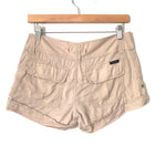 Sanctuary Khaki Cuffed Shorts- Size 25